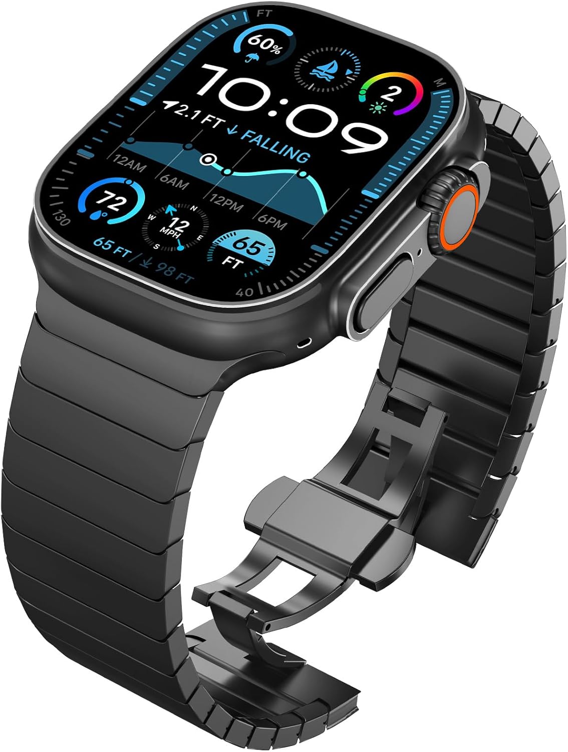 Stylish Stainless Steel Band for Apple Watch by WINGLE