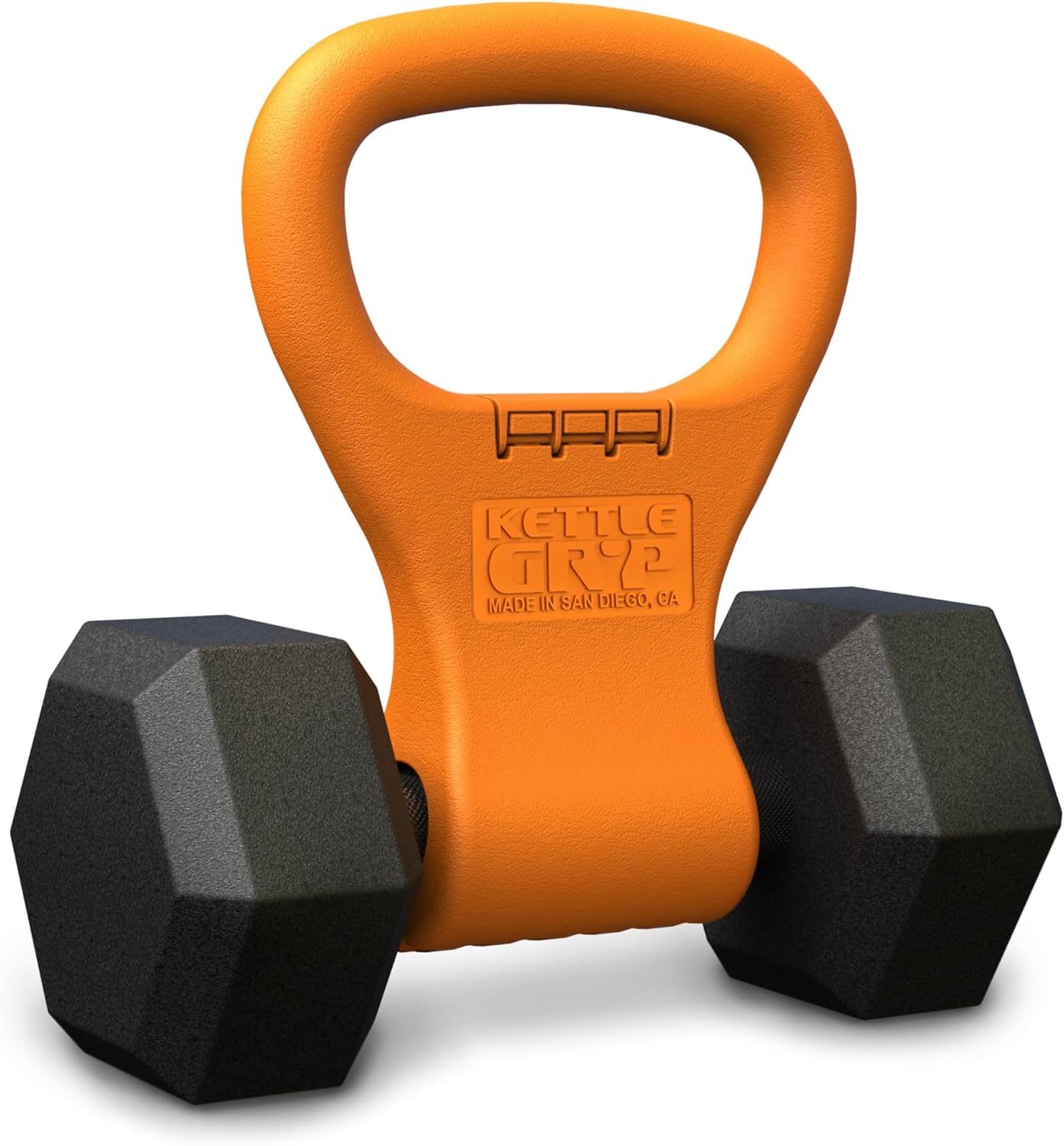 Kettle Gryp Converts Dumbbells to Kettlebells - Made in USA