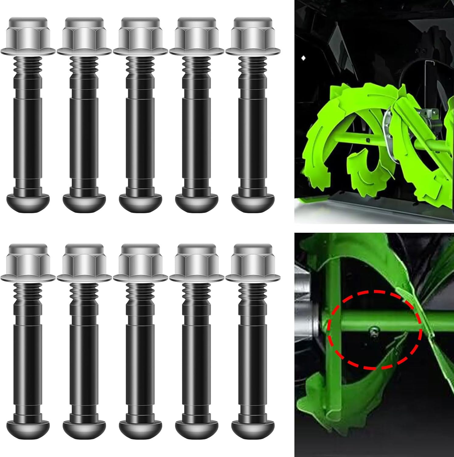 Maintain Peak Performance Snow Blower Shear Pin Set