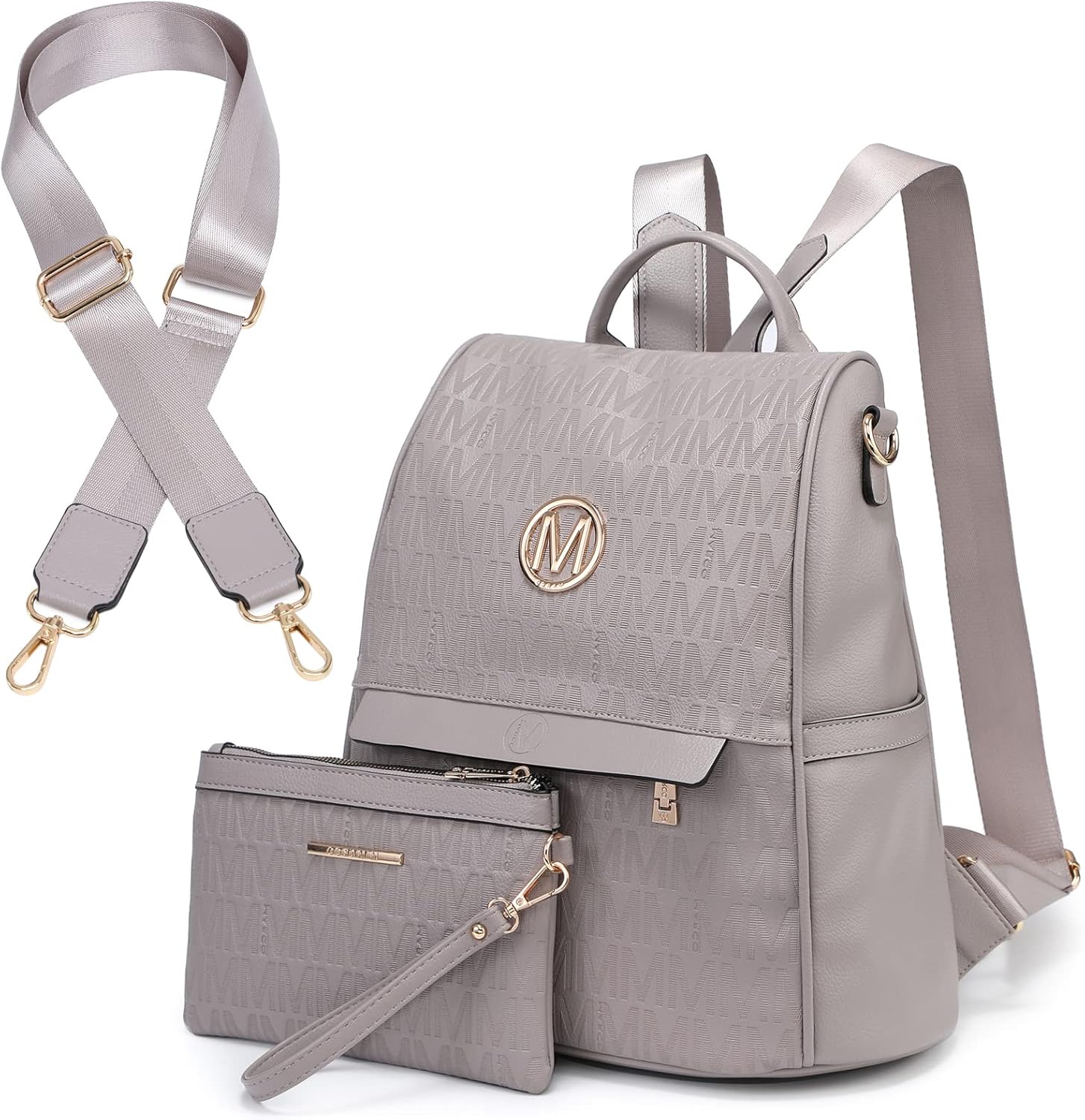 MKP Women Fashion Backpack Purse with Anti-Theft Design