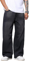 Men's Loose Fit Baggy Jeans for Stylish Everyday Comfort