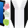Computer Monitor Notes Message Board - 24pc Monitor Sticky Note Holder