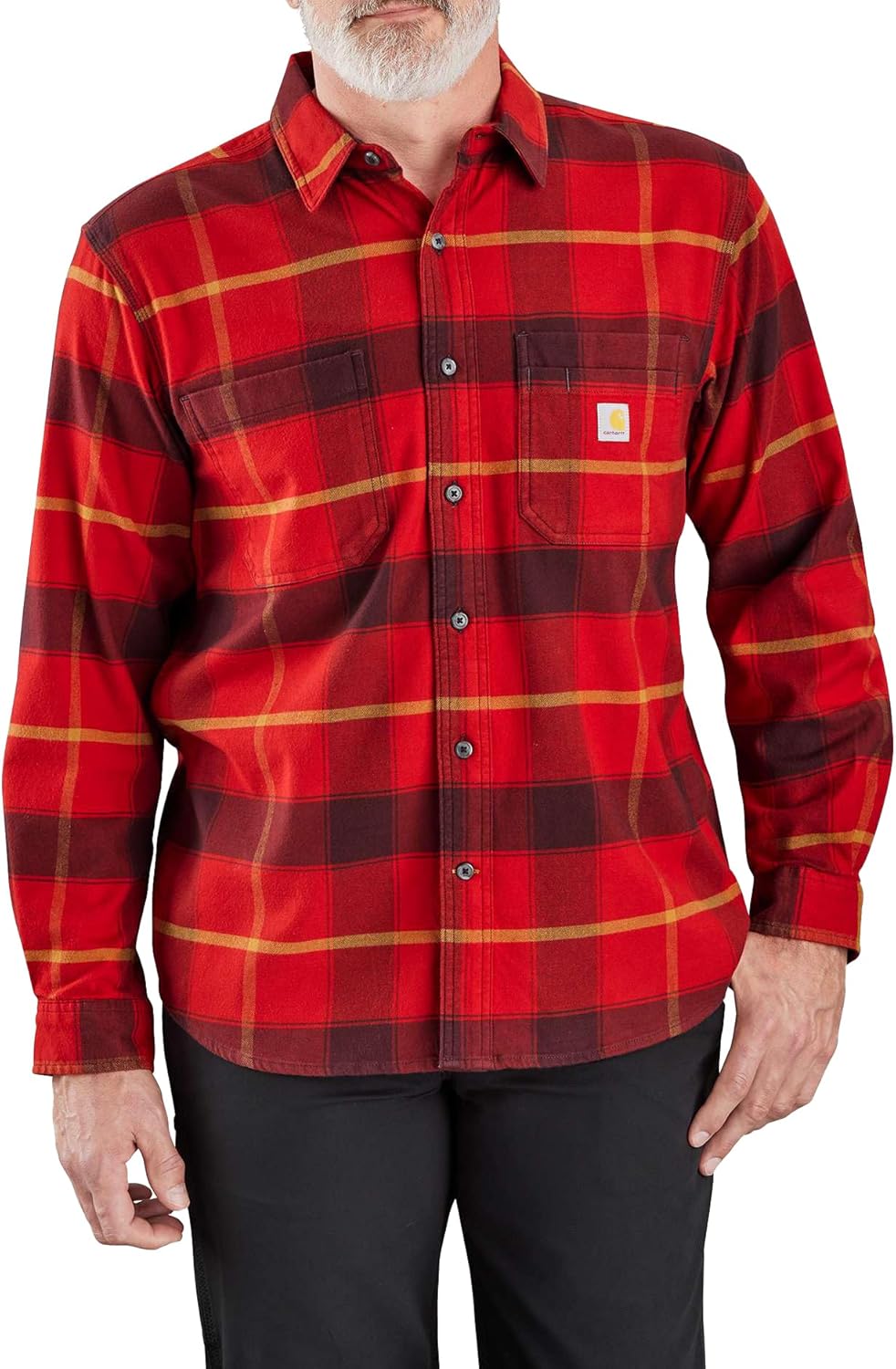 Carhartt Men's Rugged Flex Relaxed Fit Flannel Shirt Review