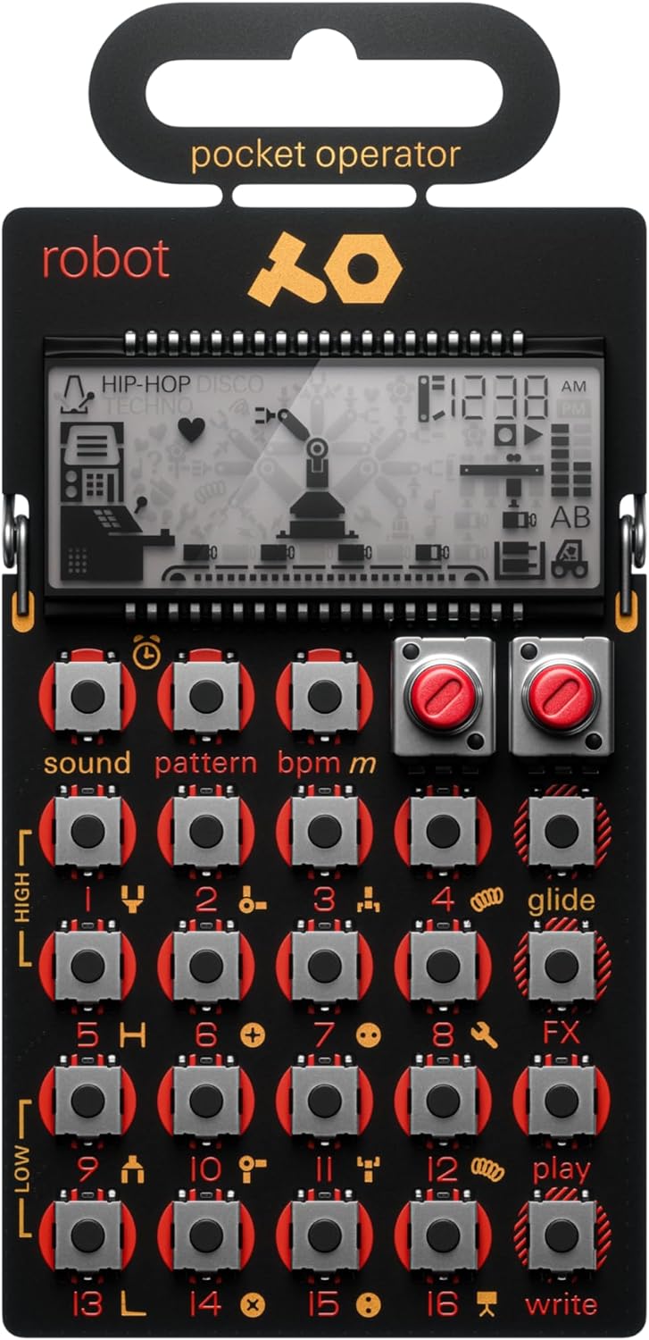 Teenage Engineering PO-28 Robot: Pocket Synthesizer & Sequencer