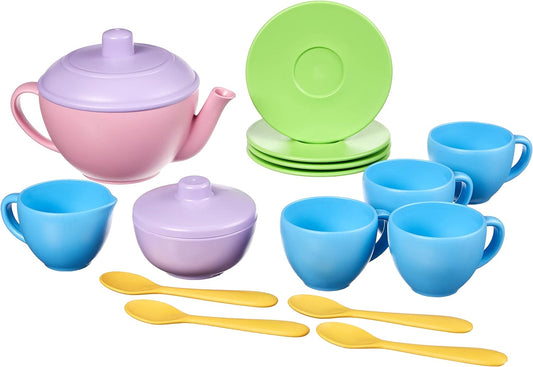 Green Toys Tea Set -CB2: Plastic-Free Playtime!