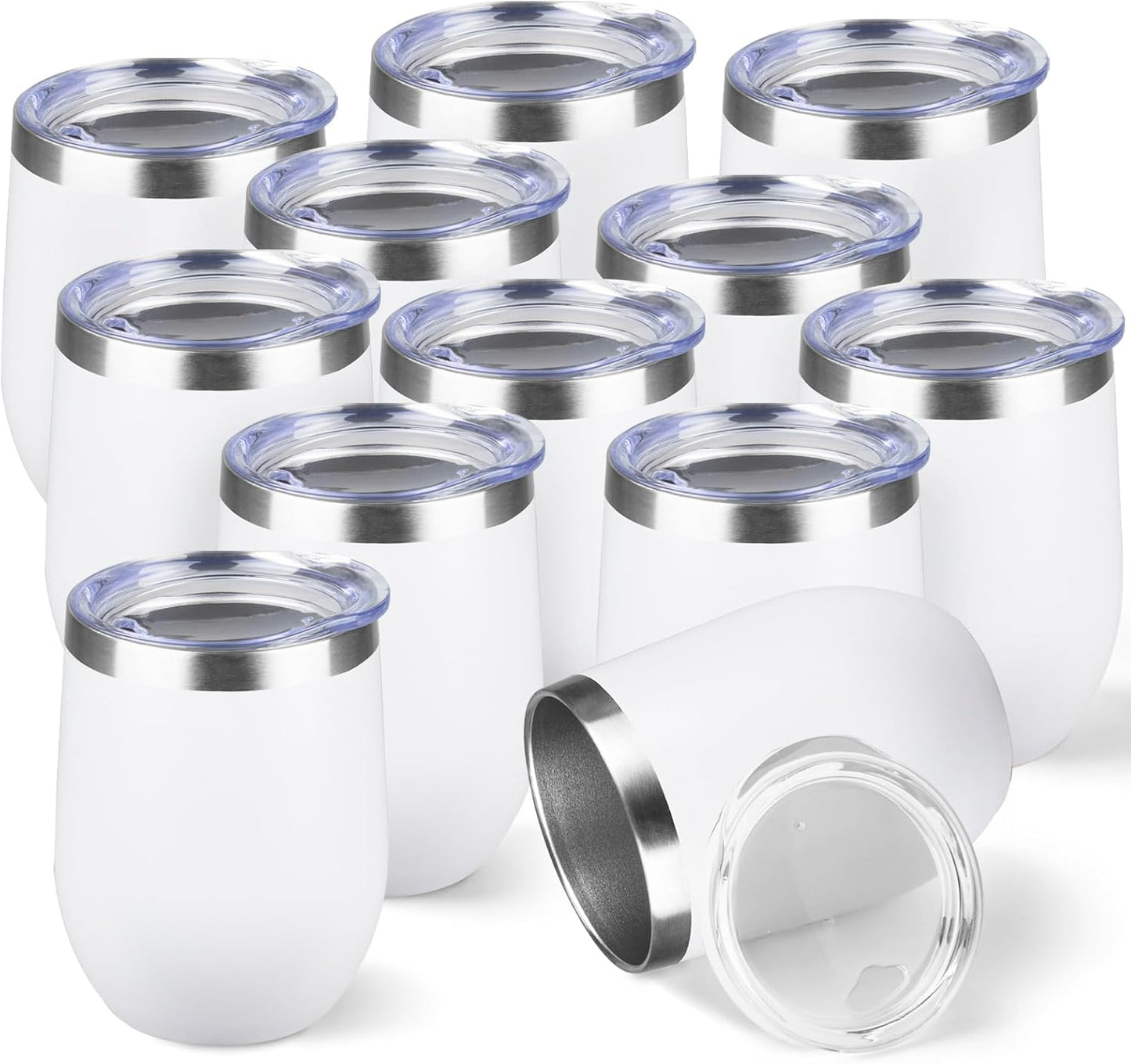 StarSpeed 12oz Wine Tumbler Set for All Your Favorite Drinks