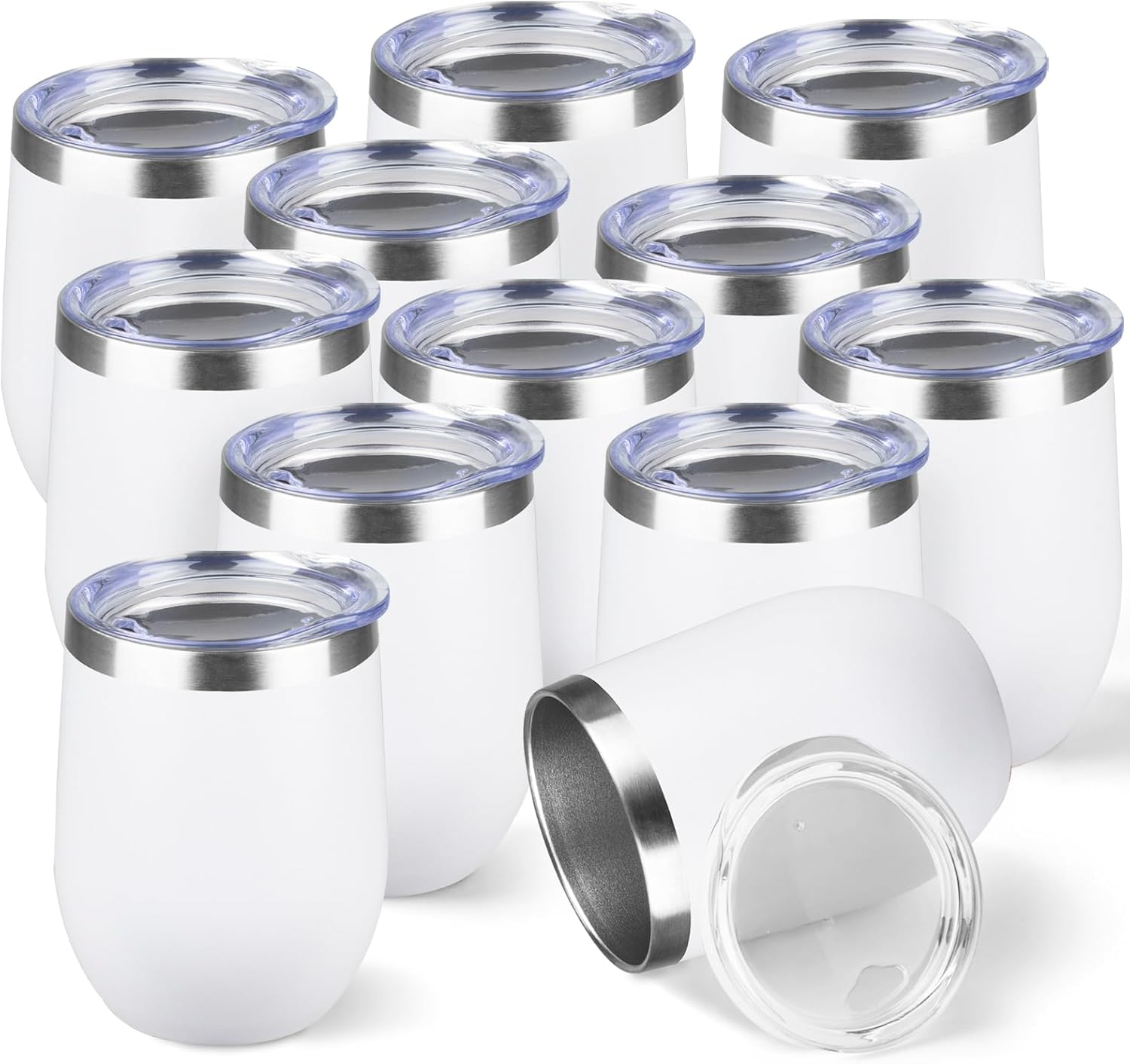StarSpeed 12oz Wine Tumbler Set for All Your Favorite Drinks