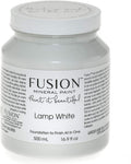 Fusion Mineral Paint Lamp White 500ml - Easy All In One Solution