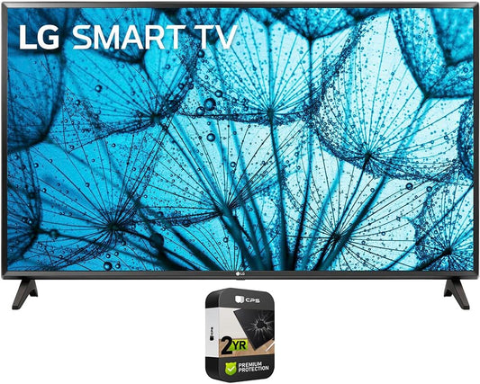 LG 32LM577BPUA 32 HD Smart TV Bundle + 2 YR CPS Protection