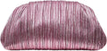 Women's Woven Dumpling Clutch Purse - Faux PU Leather Evening Bag