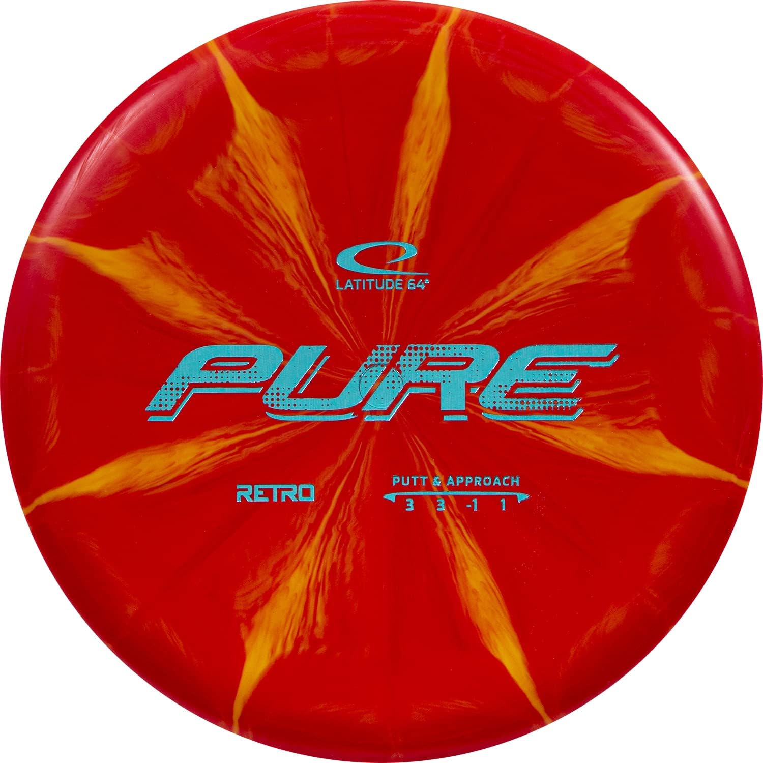 Precision Putts with Latitude 64 Retro Burst Pure Putter