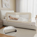 HOMEAL 59in Foldable Toddler Bed Rail Guard - Secure Sleep Solution