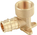 Pex A Expansion Fitting 3/4in x 1/2in Female NPT Drop-ear Elbow - Pack
