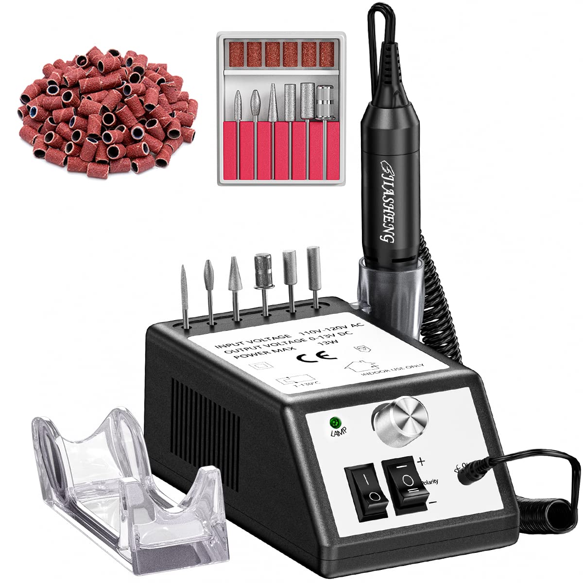 JIASHENG Professional Nail Drill for Salon and Home Use
