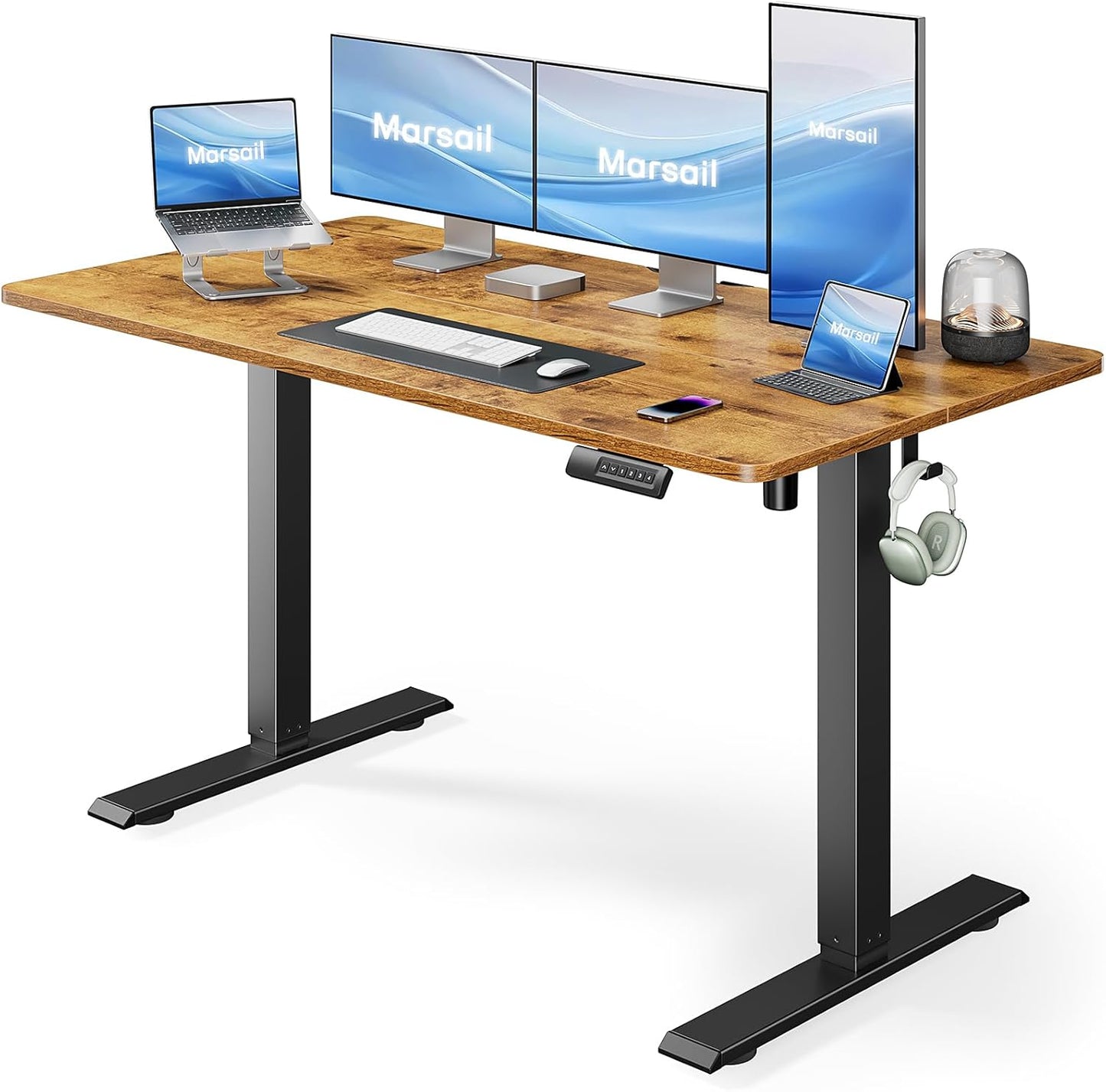 Marsail Electric Standing Desk: Adjustable Height for Comfort