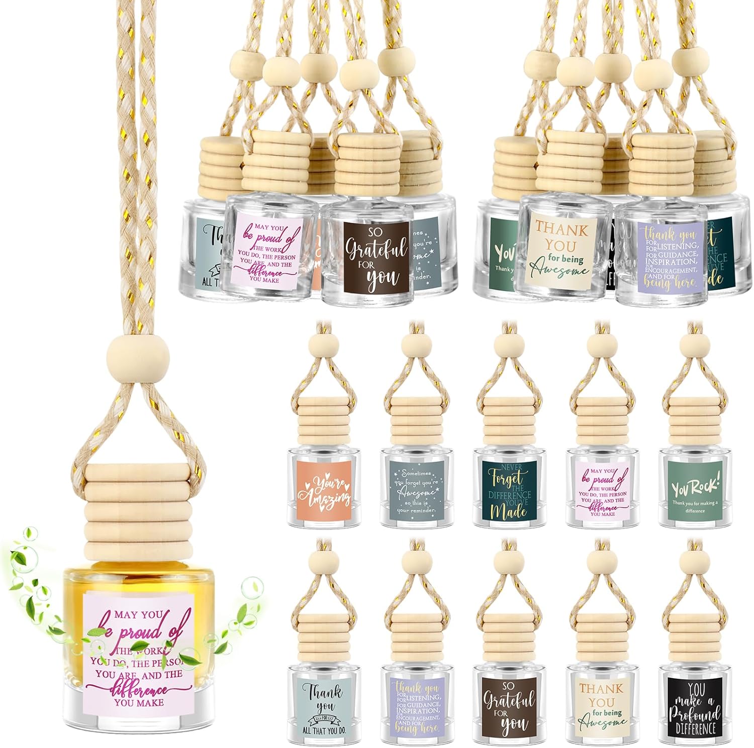Essential Oil Car Air Freshener - Bulk Appreciation Gift