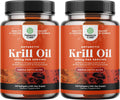 Antarctic Krill Oil 500mg Softgels - Higher Absorption Omega-3