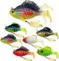 Pre-Rigged Paddle Tail Swimbaits 6Pc Set - Hidden Hook Design