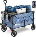 Collapsible Foldable Wagon with 330lbs Capacity - Big All-Terrain
