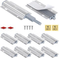 Push to Open Cabinet Latches Magnetic Push Latch 10 Pack - No Handles