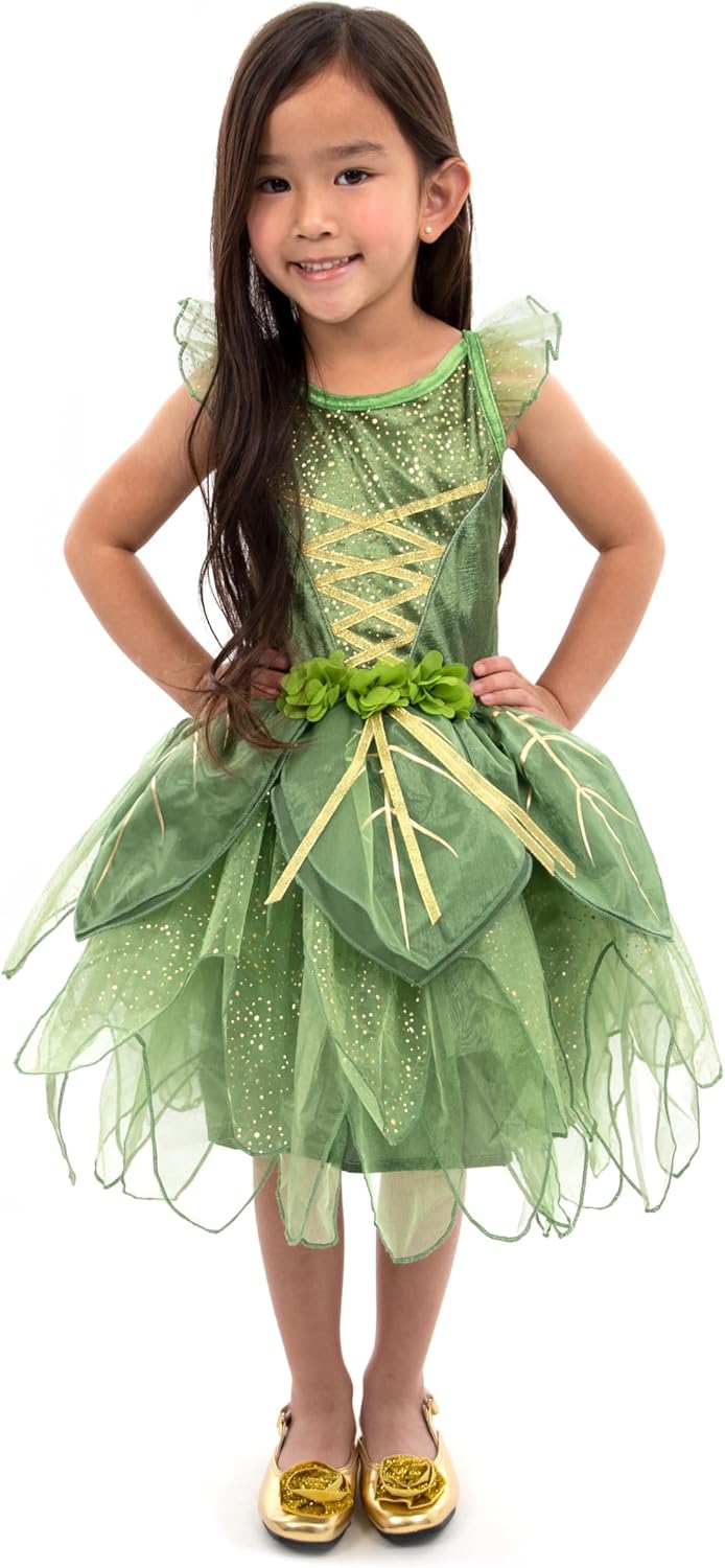 Pixie Tinkerbell Princess Dress Up Costume for Kids - Fun Play