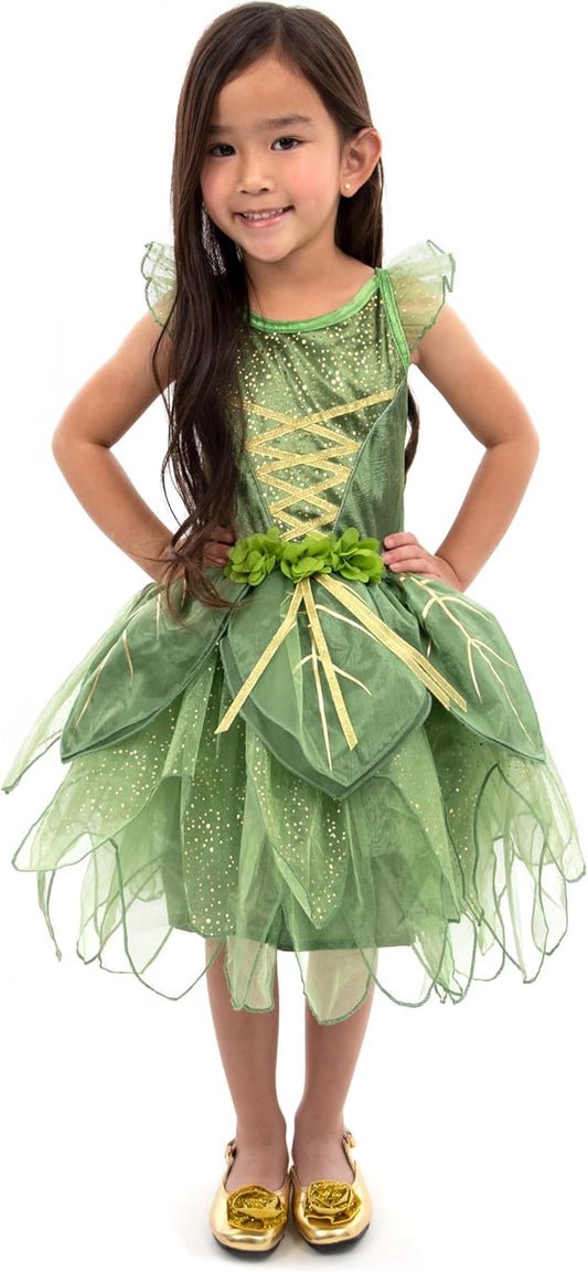 Pixie Tinkerbell Princess Dress Up Costume for Kids - Fun Play