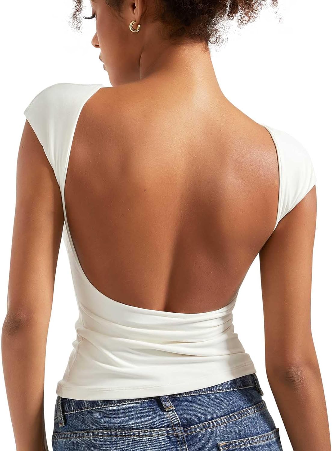 Backless Sexy Going Out Tops for Women - Trendy Y2K Style