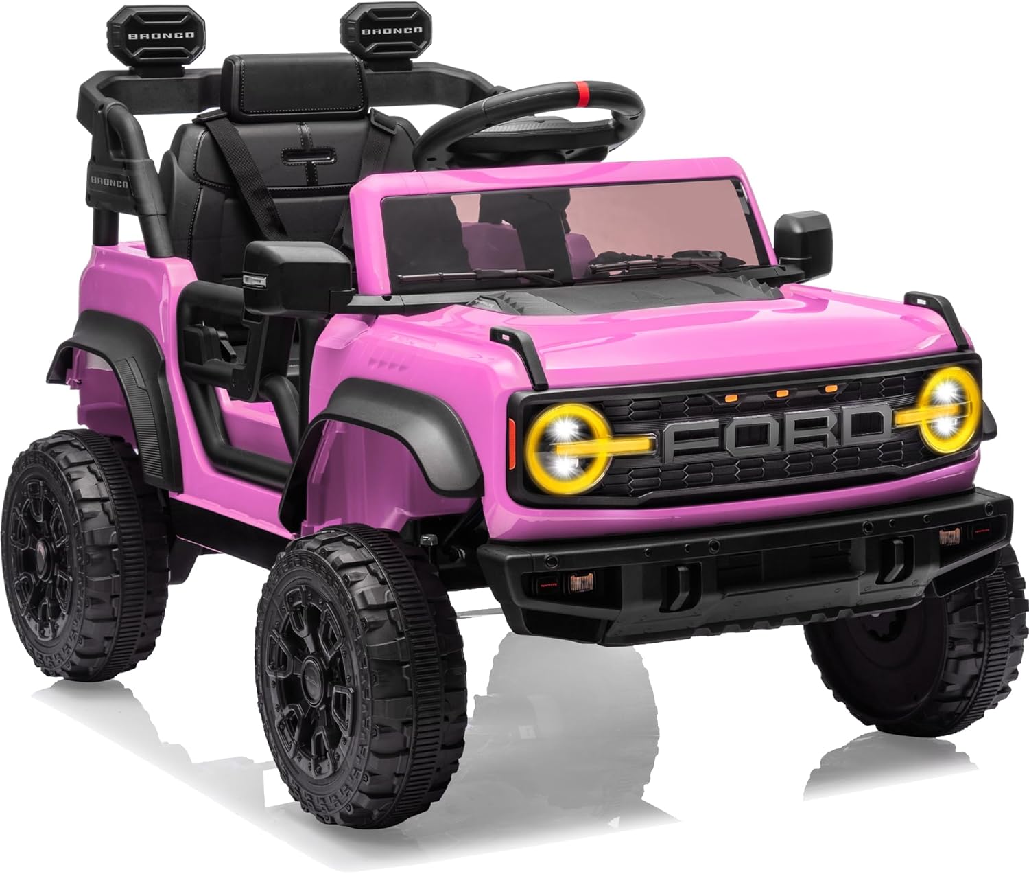 12V Electric Ride on Toys for Toddler - Ford Bronco Raptor Car