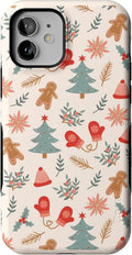 Casely iPhone 12/12 Pro Case Sugar and Spice - Holiday Cookie