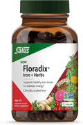 Floradix Iron + Herbs Liquid Phyto-Caps - Gentle Energy Support