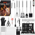 Grill Set 34PCS BBQ Tools Accessories for Outdoor Grill - Complete Kit