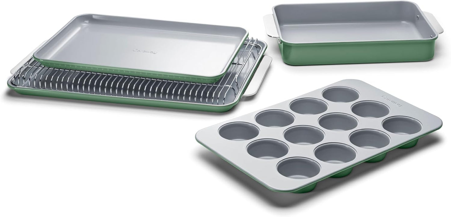 Caraway Nonstick Ceramic Bakeware Set for Effortless Baking