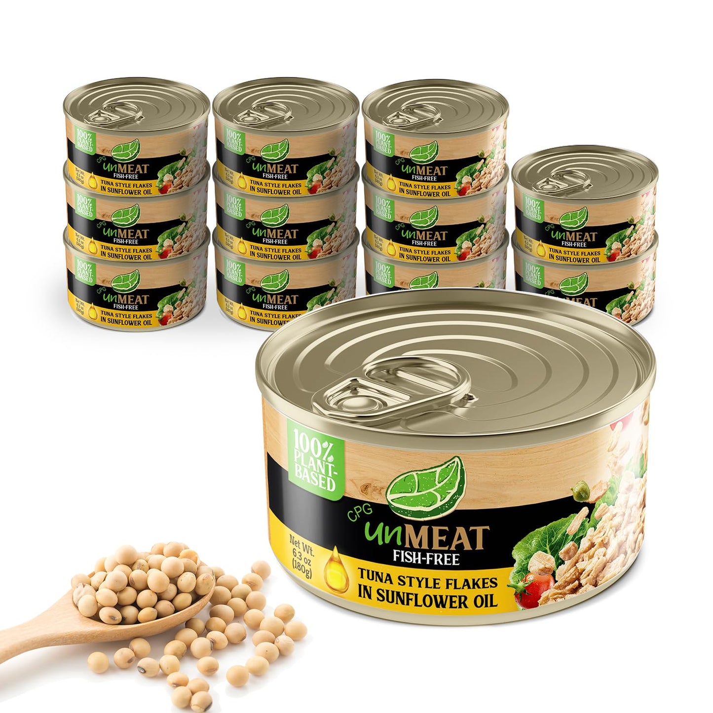 unMEAT Plant Based Tuna Style Flakes for Healthy Vegan Meals