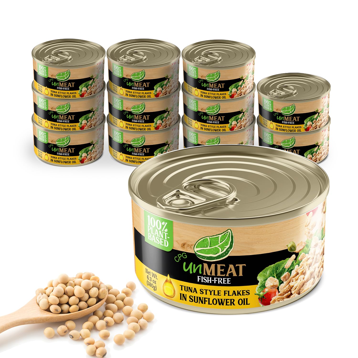unMEAT Plant Based Tuna Style Flakes for Healthy Vegan Meals