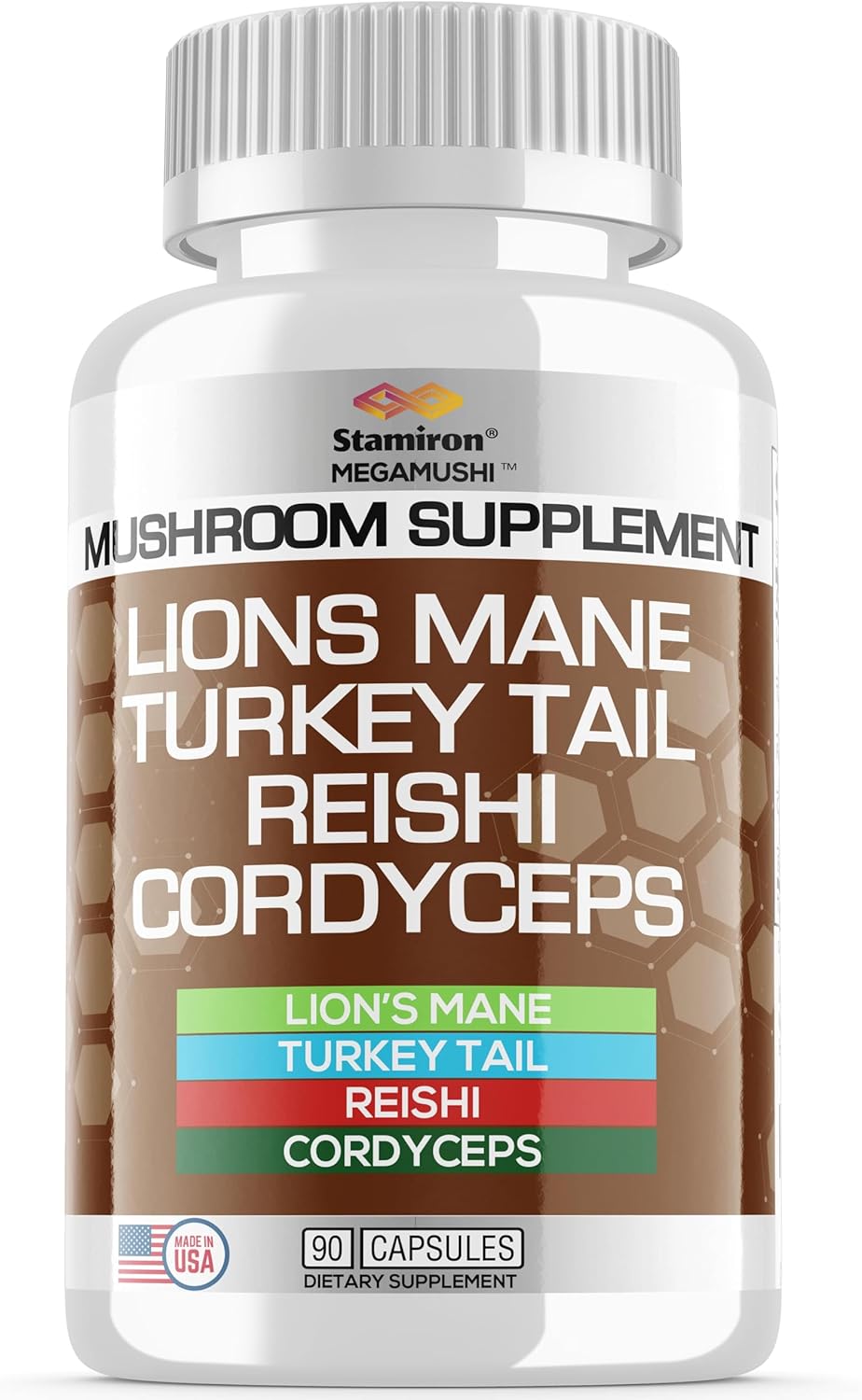 Stamiron Mushroom Capsules - Immune Boost Blend