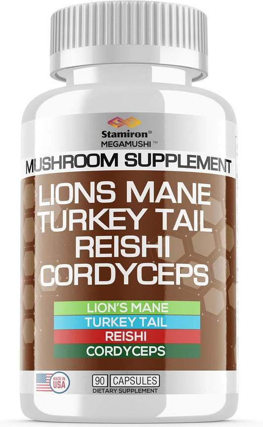 Stamiron Mushroom Capsules - Immune Boost Blend