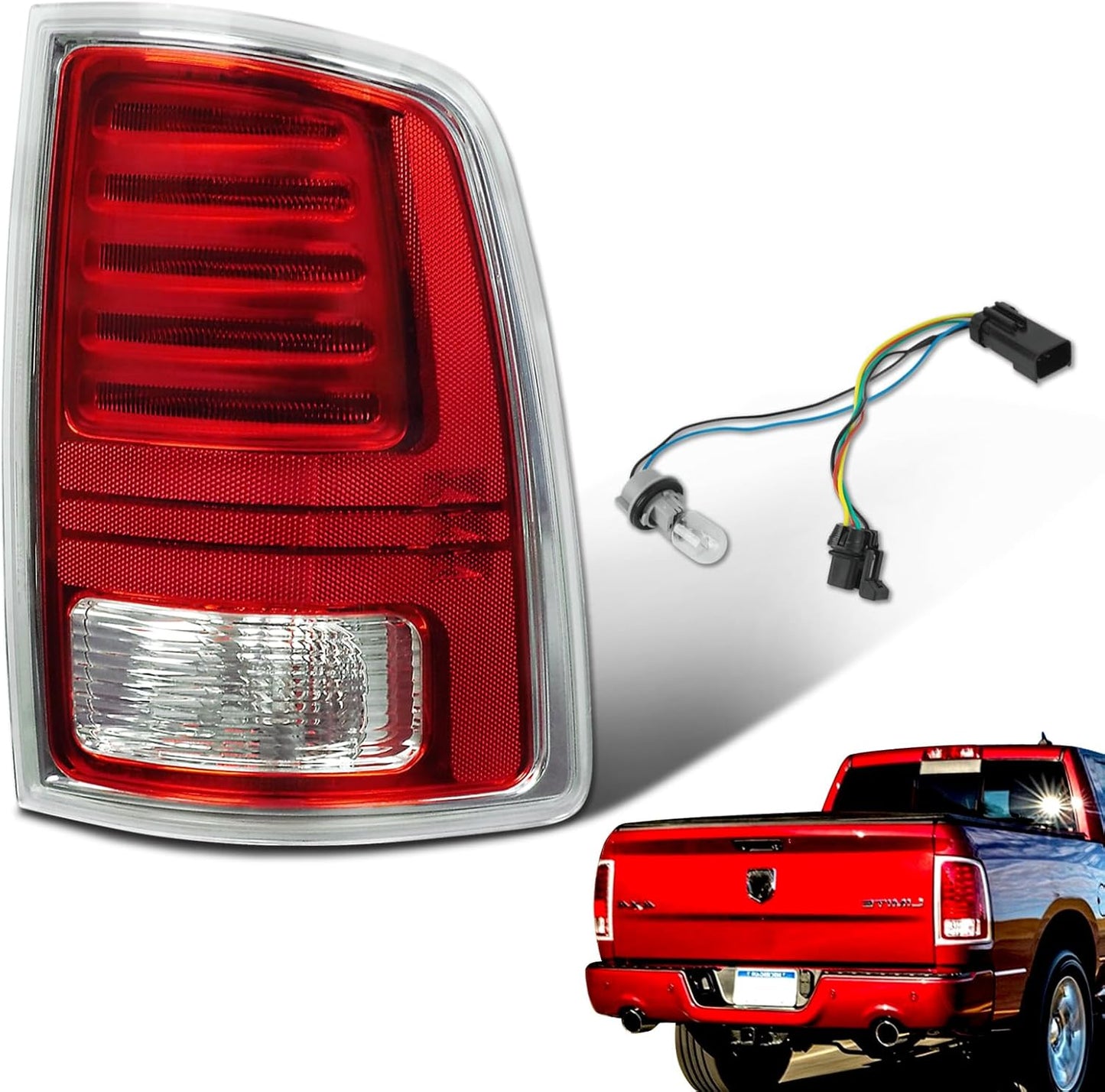LED Tail Lights for 2013-2018 Dodge Ram 1500 2500 3500 Models