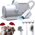 Dog Grooming Vacuum Pet Grooming Kit with Clippers - Low Noise