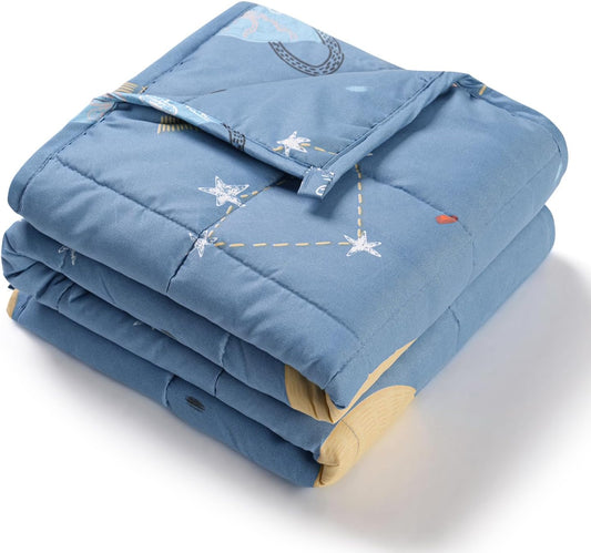 Kivik Weighted Blanket 7 lbs for Calming Sleep & Focus