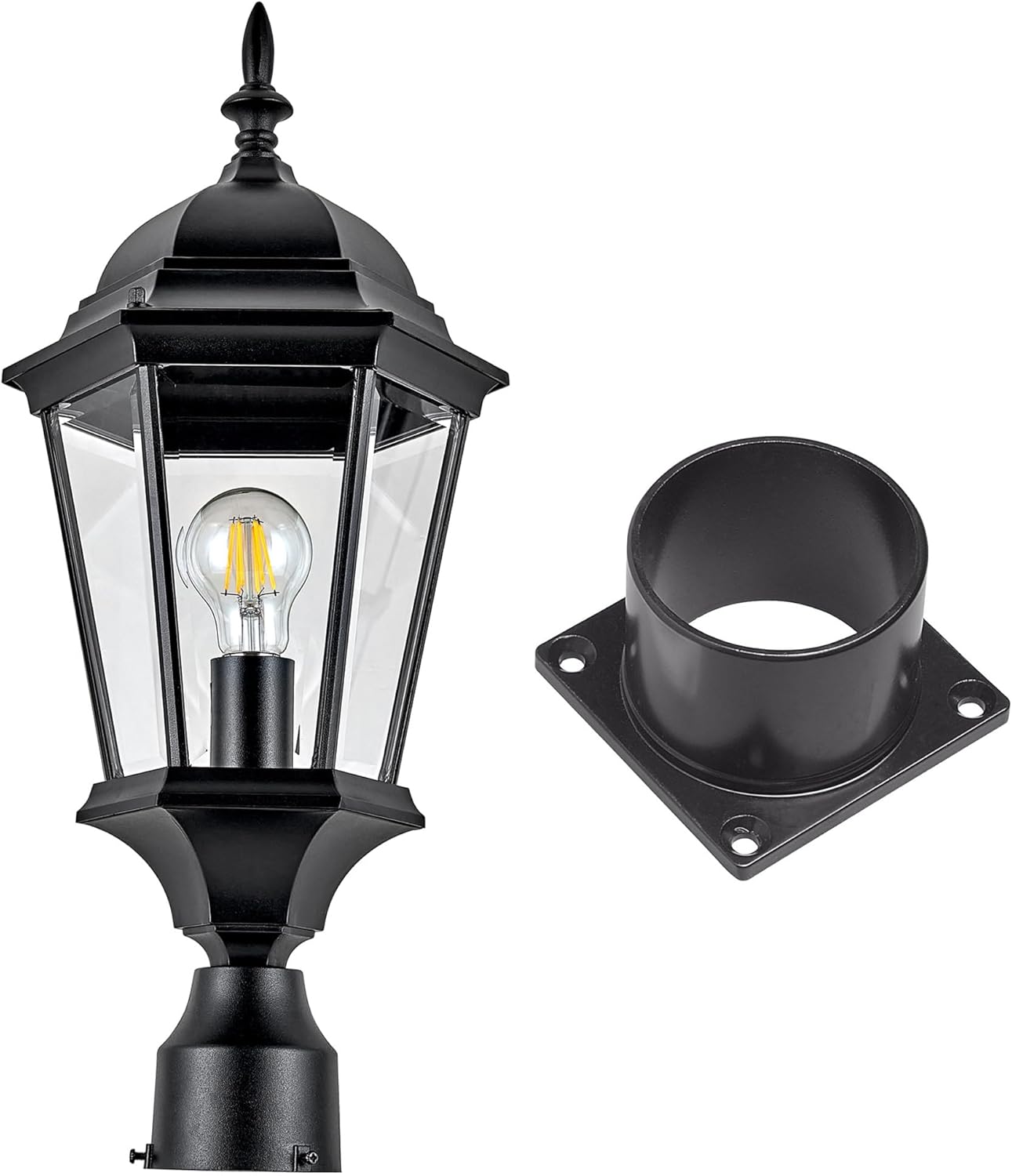 Design House Oak Creek Outdoor Light Bundle for Patios and Yards