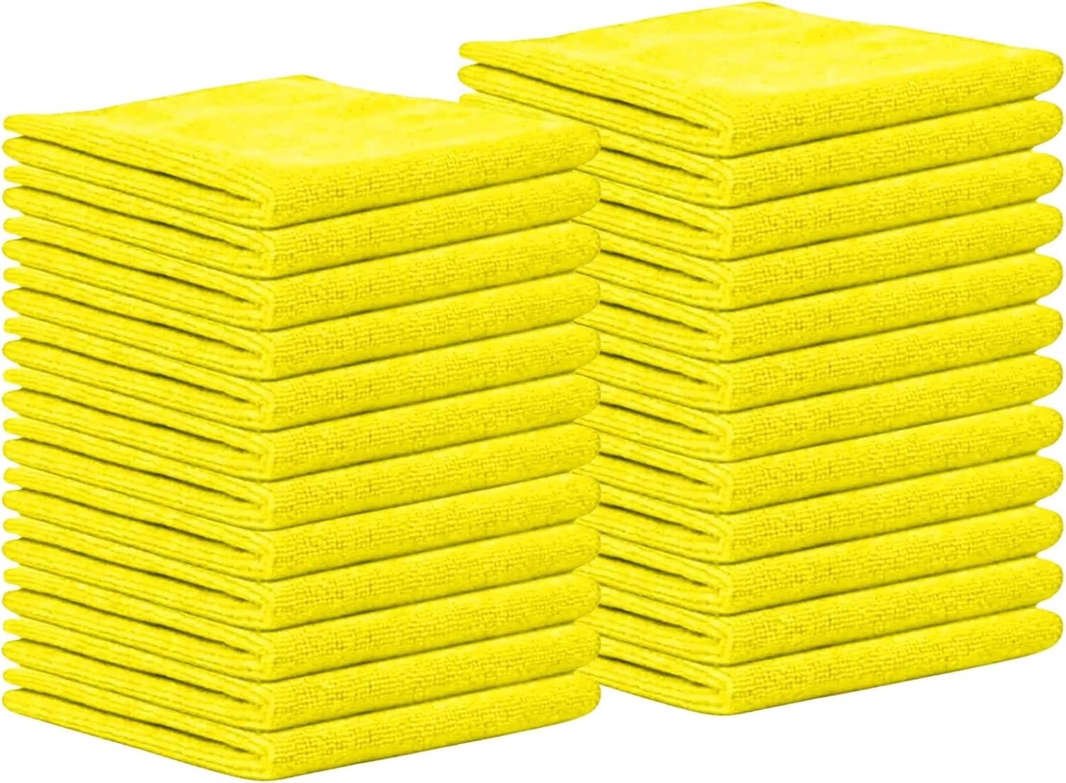 Luxury 300gsm Cleaning Cloths - 24 Pack, Yellow - Cleanex