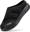 FitVille Diabetic Shoes for Men Slip-On Mules for Comfort