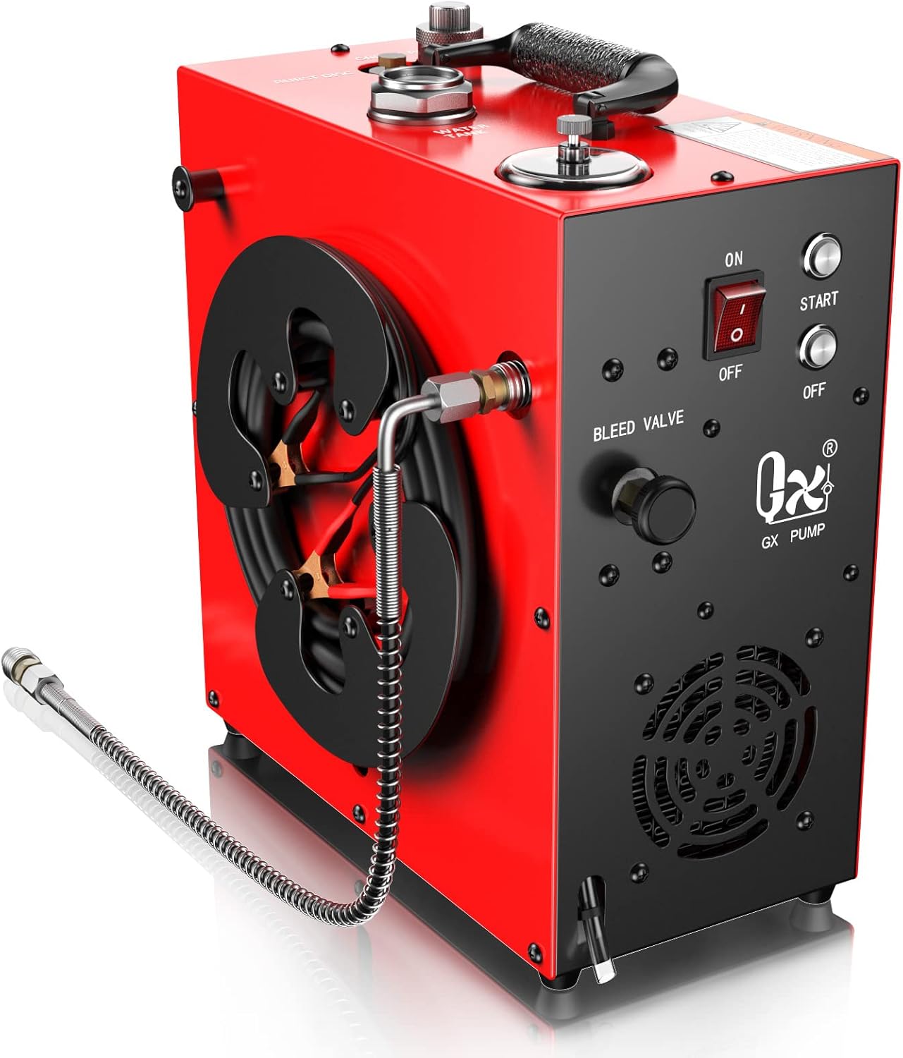 Powerful 350W GX Pump Air Compressor - 5800Psi, 5Hrs Work