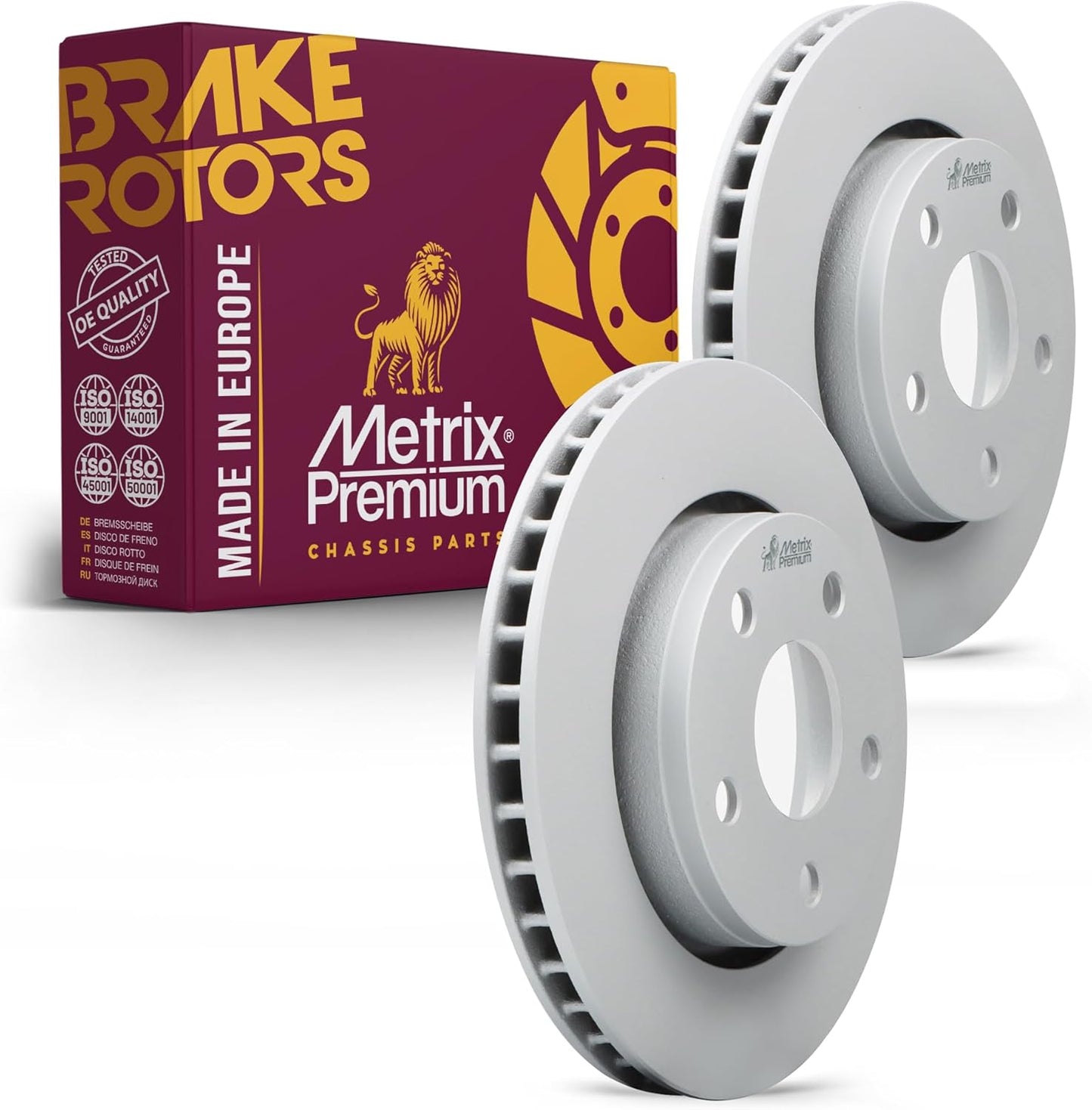 Metrix Premium Chassis Parts 11.89 inch Front Brake Rotors