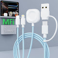 Quanlex 3-in-1 Magnetic Charging Cable: Fast Charge All Devices!
