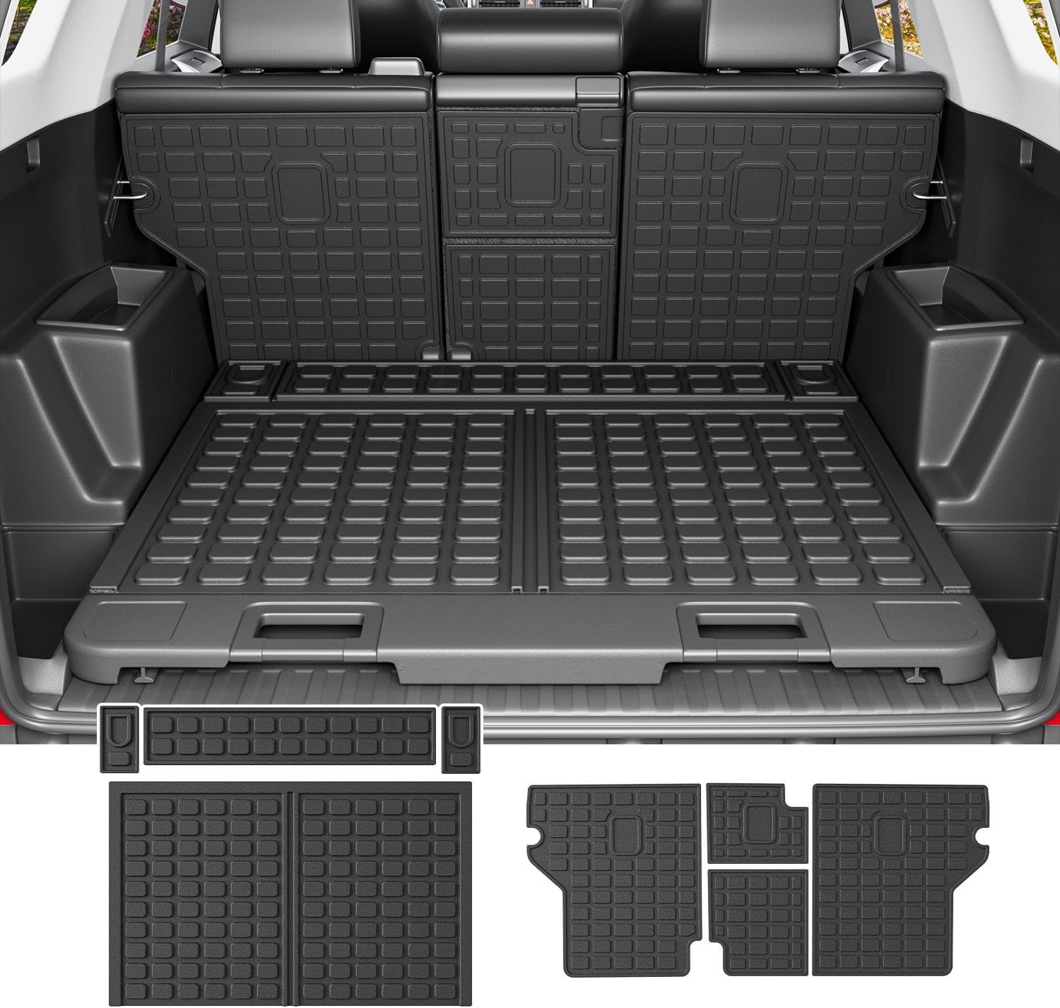 Cargo Mat for 2010-2024 Toyota 4Runner - Durable Trunk Liner