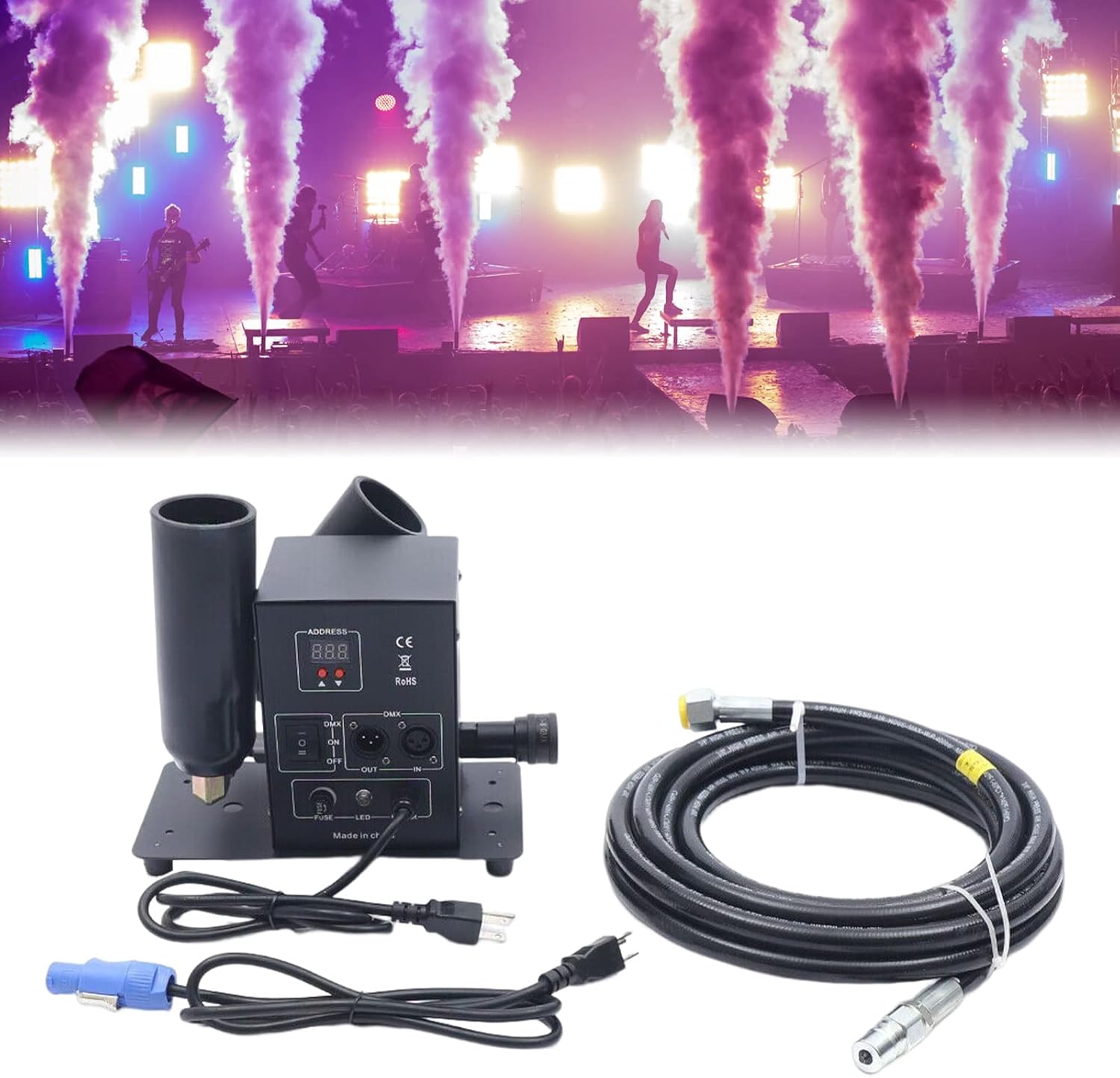 CO2 Fog Smoke Machine for Stunning Stage Effects and Shows
