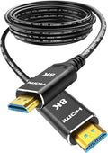 Highwings 8K 4K 120Hz 50 ft HDMI Cable Fiber Optic - In-Wall CL3