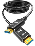 Highwings 8K Fiber Optic HDMI Cable 75 ft - 48Gbps 4K@120Hz/8K@60Hz