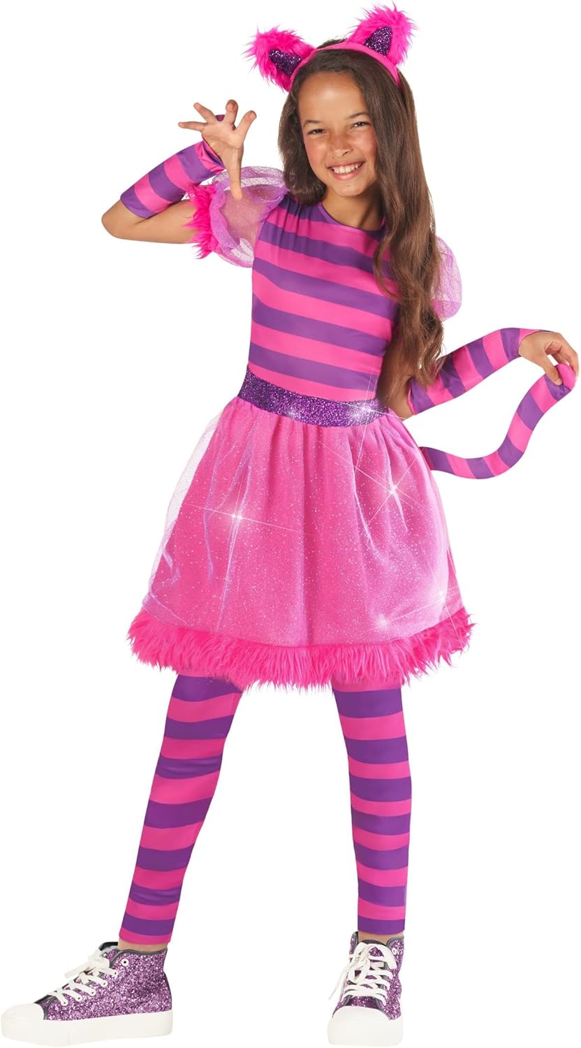Morph Cheshire Cat Costume for Girls - Perfect for Halloween Fun